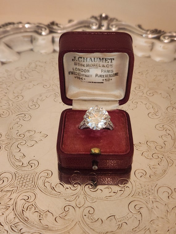 RARE Antique Chaumet Ring Presentation Box - image 2