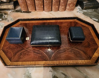 A Grouping of Three Vintage Jewelry Presentation Boxes