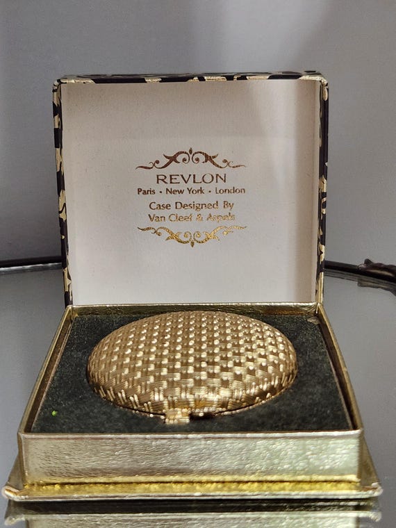 Rare Van Cleef and Arpels Metal Powder Compact Made for Revlon - Etsy