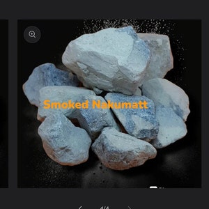 Edible Clays Smoked  Clay Nakumatt from India
