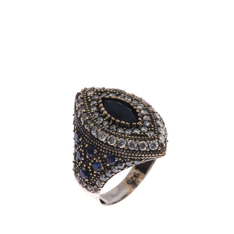 Authentic Ottoman style sterling silver ring ZB10056