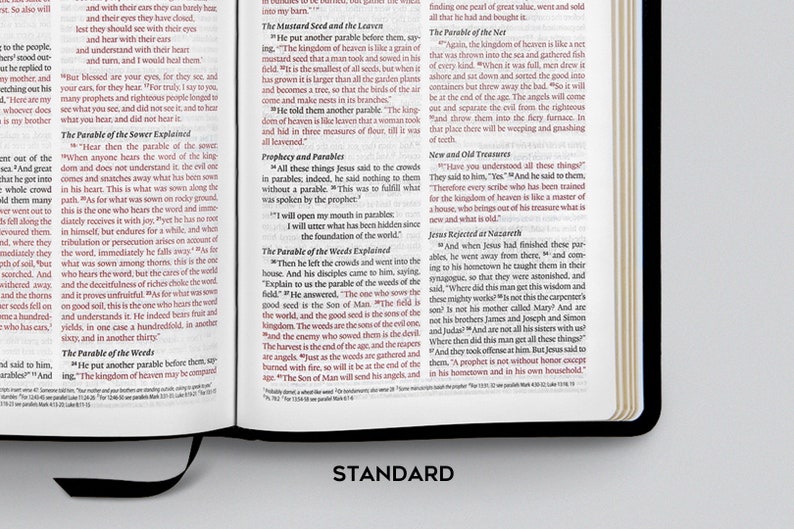 Puede incluir: Libro abierto con una cubierta de cuero marr&oacute;n y p&aacute;ginas blancas. El texto en las p&aacute;ginas est&aacute; en rojo y negro. El libro se titula "STANDARD".