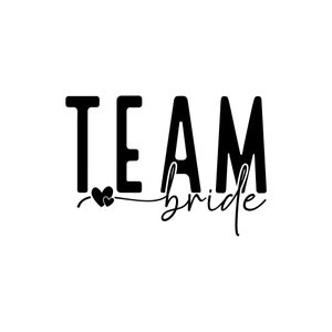チーム花嫁 SVG - 花嫁 - 結婚式 SVG - 花嫁部族 - デジタル ファイル