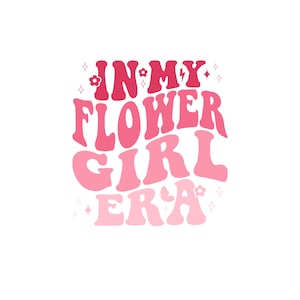 In meiner Blumenmädchen Ära SVG - gewellter Text - in meiner Ära SVG - digitale Datei