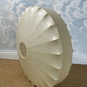 Grid-Frame Cocoon Pendant Light, Germany, 1960&#39;s, Mid Century Modern