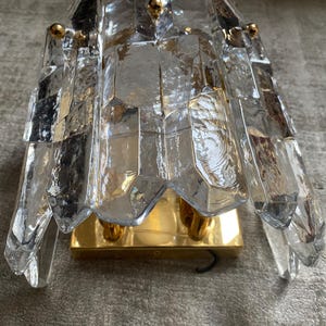 Kalmar &quot;Palazzo&quot; Crystal Sconce, Austria, 1970s