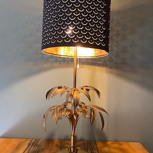 Palm Tree Lamp Hans Kögl Kogl Hollywood Regency Mid Century Gilt 70s