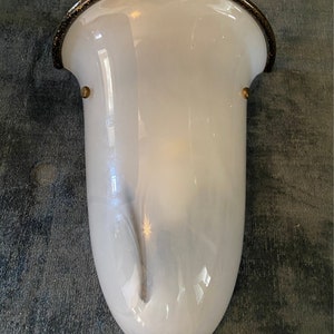 Barovier & Toso Wall Light Murano Glass, 1970s Italy Sconce (Model 6223) Primavera