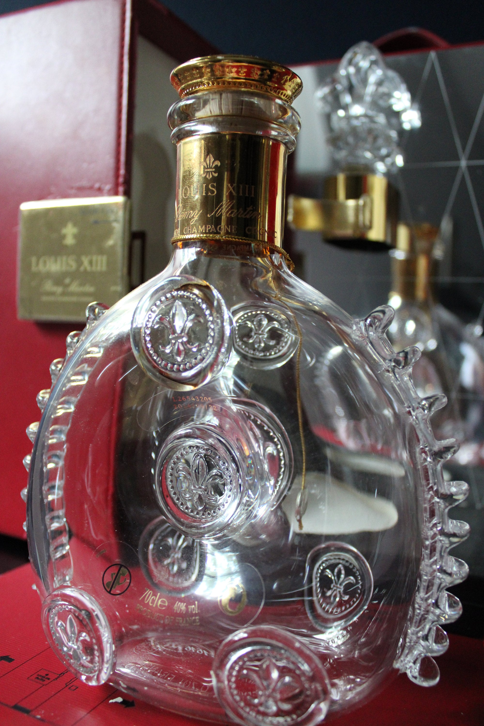 Louis Xlll Baccarat Crystal Carafe by Remy Martin + Giftbox