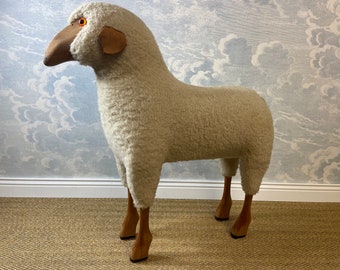Sheep Stool by Hans Peter Krafft 1980s Vintage Meier.Germany