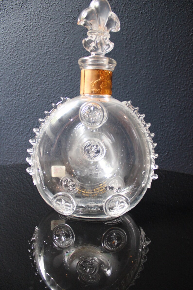 Louis Xlll Baccarat Crystal Bottle Gift Box Edition Decanter Etsy