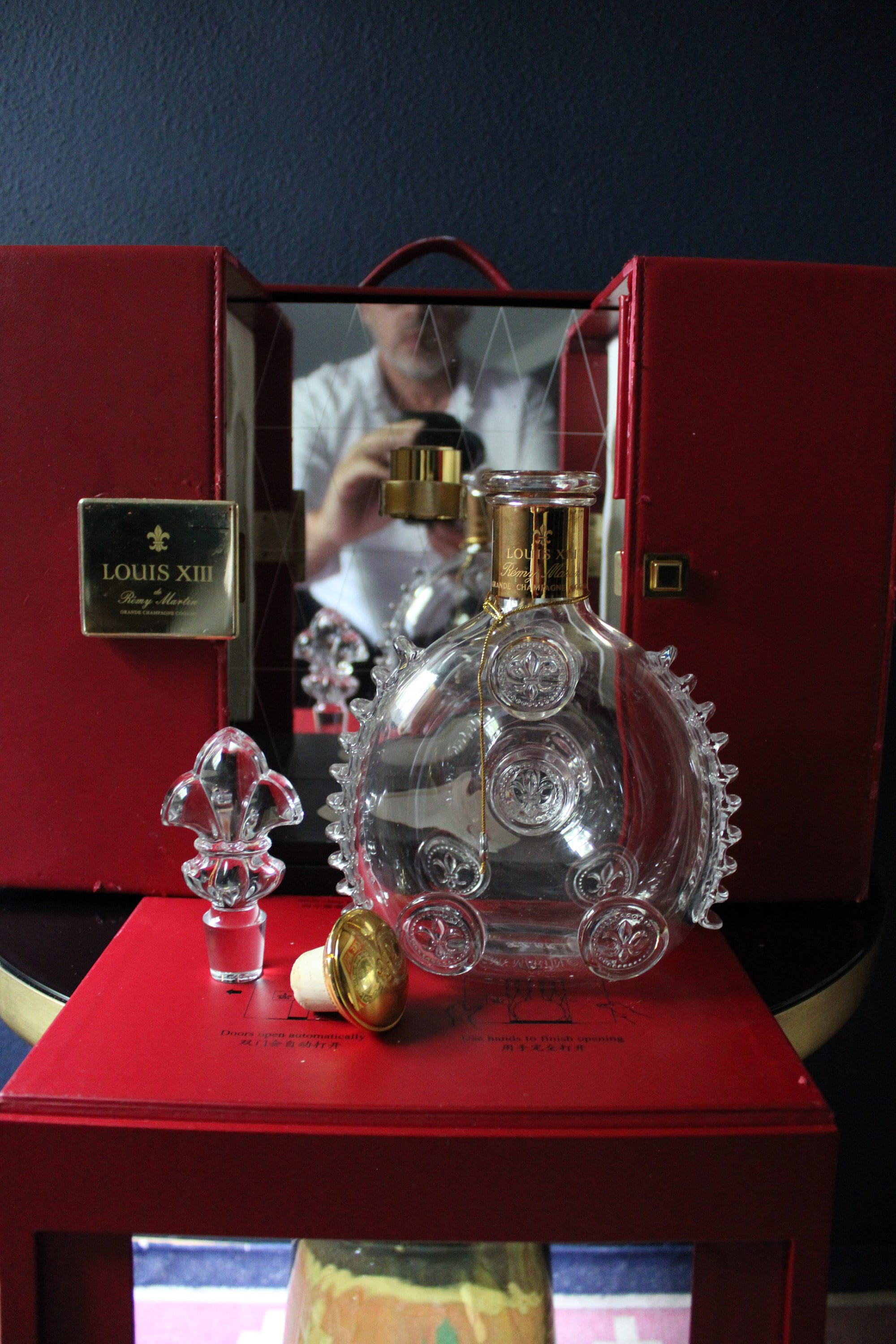 Louis Xlll Baccarat Crystal Carafe by Remy Martin + Giftbox