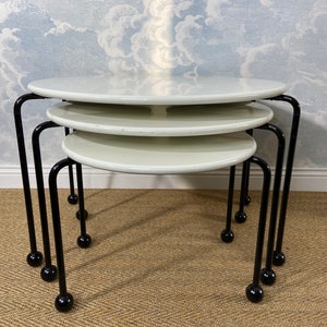 Lounge  Nesting Tables, Memphis Era , Italy 1980s