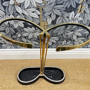 Walter Bosse Umbrella Stand Mid Century Brass Carl Auböck Vintage 50s