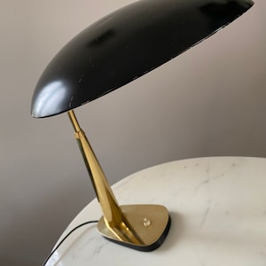 Kaiser Idell 6770 Brass Mid Century 60s Vintage Table Lamp