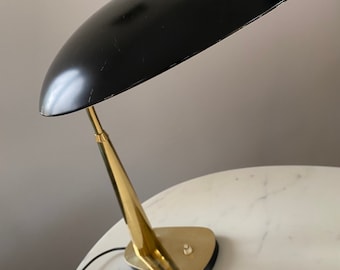 Kaiser Idell 6770 Brass Mid Century 60s Vintage Table Lamp