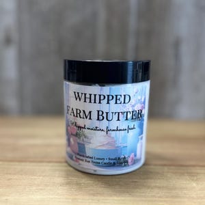 Whipped Farm Body Butter | Shea Butter| Natural Moisturizer|Cocoa Butter|Dry Skin| Moisturizers |Whipped Mango Butter | Crema Corporal