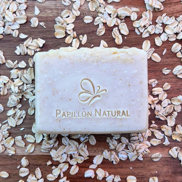 Oatmeal Soap | Gentle Soap | Natural Soap | Cold Process Soap | Vegan Soap | Handcrafted Soap | Bath Spa Gift | Soap Gift | Gift for Mom