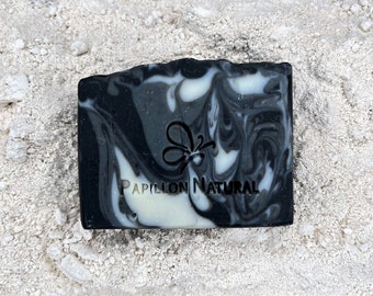 Activated Charcoal Soap | Essential Oils | Natural Soap | Handmade Soap | Cold Process Soap | Bath Spa Gift | Vegan Soap | Body Soap | Soap