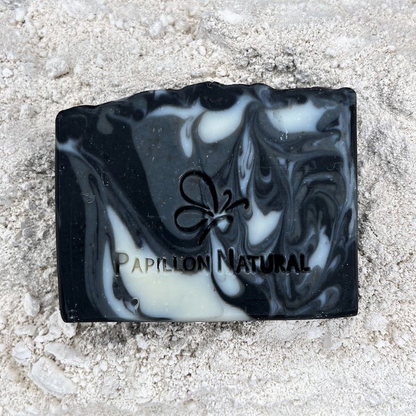 Activated Charcoal Soap | Essential Oils | Natural Soap | Handmade Soap | Cold Process Soap | Bath Spa Gift | Vegan Soap | Body Soap | Soap