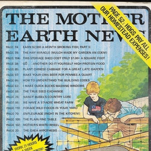 The Mother Earth News No. 40 (July 1976) Living Off The Grid/Homesteading/Survivalist Type Magazine  **  Free Shipping  **