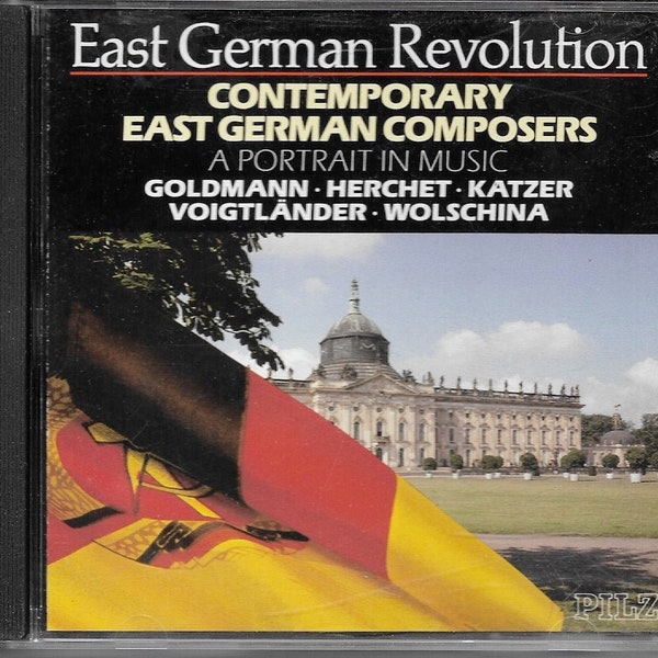 Used CD: "East German Revolution" Contemporary East German Composers (1990) Goldmann/Herchet/Katzer/Voigtlander/Wolschina  **Free Shipping**