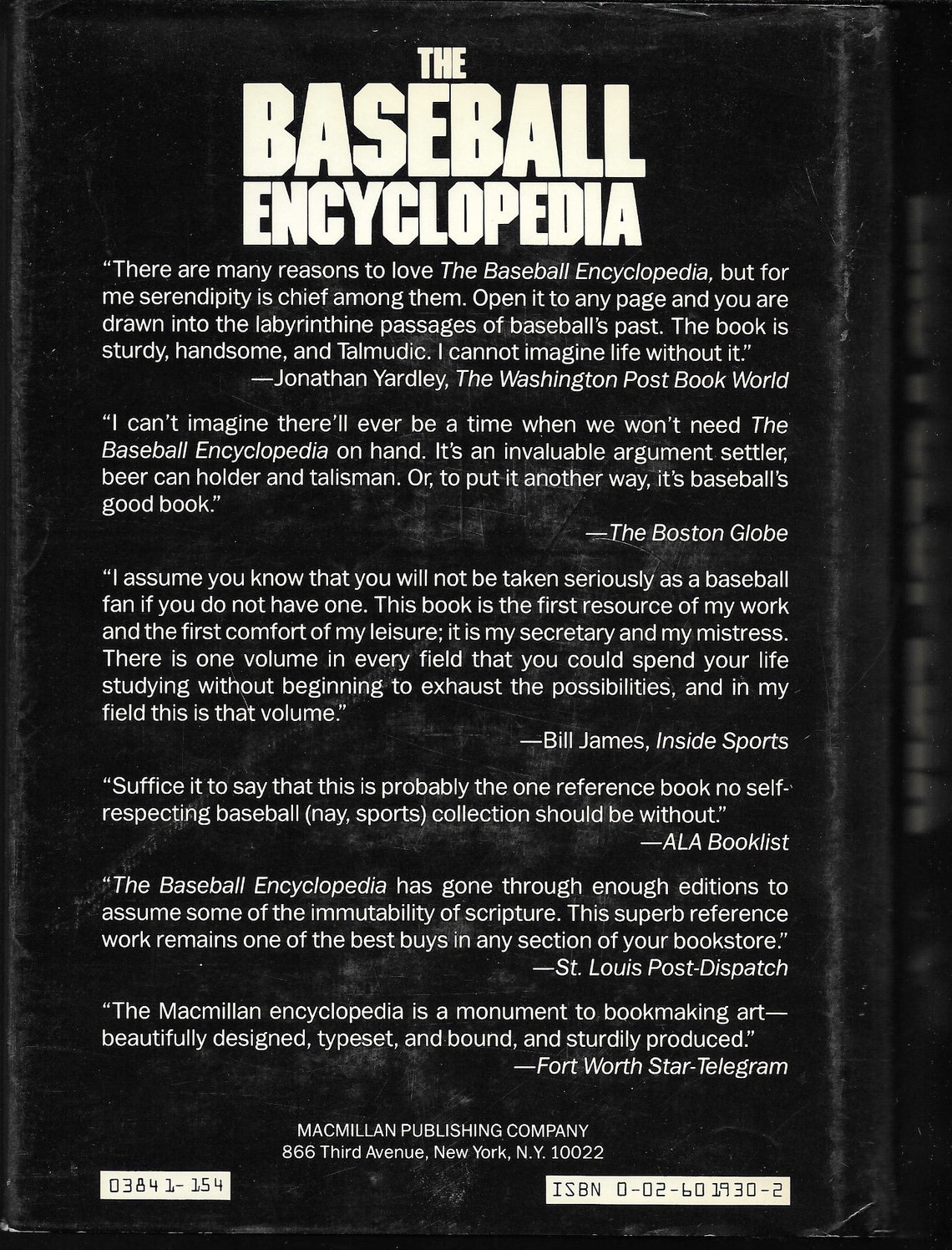 The Baseball Encyclopedia the Complete and Official Record of Etsy UK