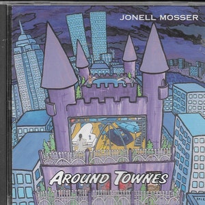 Used CD: Jonell Mosser &quot;Around Townes&quot; (1996 Winter Harvest) Tribute to Townes Van Zandt    **  Free Shipping  **