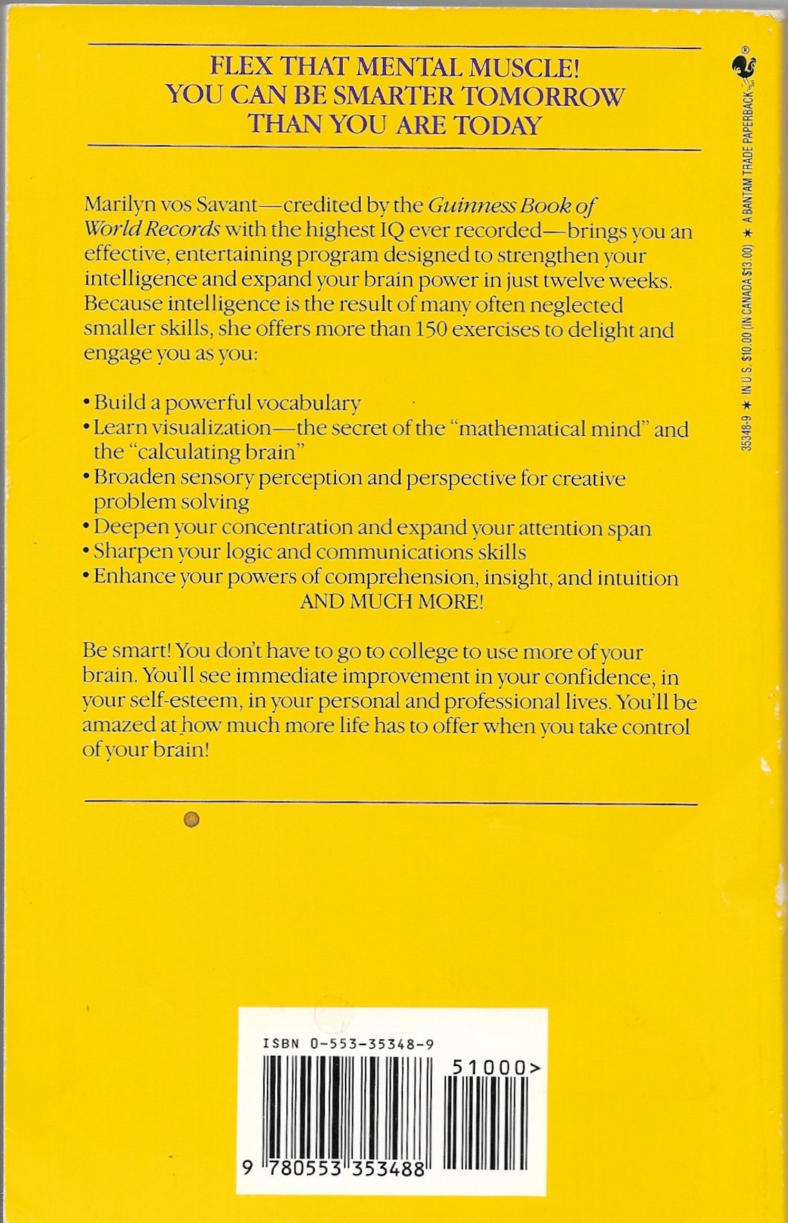 Brain Building in Just 12 Weeks by Marilyn Vos Savant and Leonore