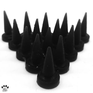 Black Rubber Spikes