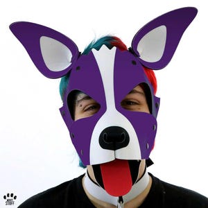 Purple Benson Pup Hood
