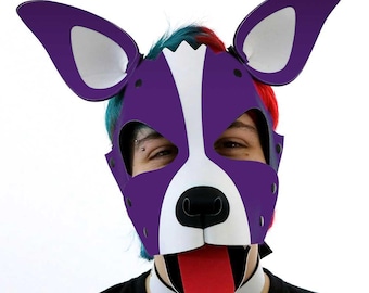 Purple Benson Pup Hood