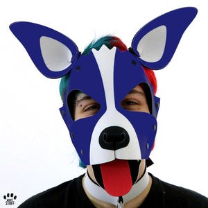Royal Blue Benson Pup Hood