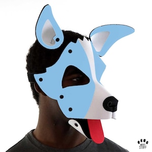 Baby Blue Benson Pup Hood