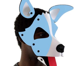 Baby Blue Benson Pup Hood