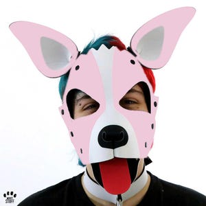Baby Pink Benson Pup Hood