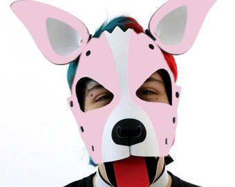 Baby Pink Benson Pup Hood