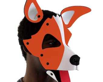 Orange Benson Pup Hood