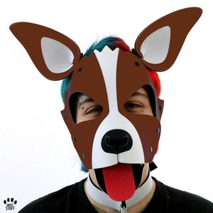 Brown Benson Pup Hood