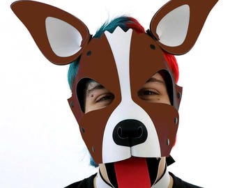 Brown Benson Pup Hood