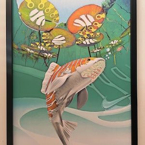Rawgrind x Nike TN Series 8 &#39;Koi Pond&#39; A2 Print