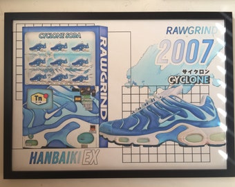 Rawgrind x Nike TN ZERO 'Hanbaiki EX' A2 Print - Etsy Nederland
