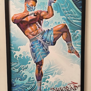 Rawgrind x Nike TN - The Rising Tide &#39;Ryan Gardener&#39; A2 Print