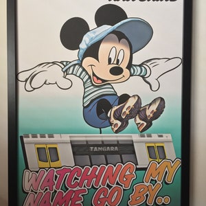 Rawgrind: Subculture Epilogue &#39;Watching My Name Go By&#39; A2 print