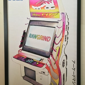 Rawgrind x Nike TN &#39;Candy Cab&#39; A2 Print