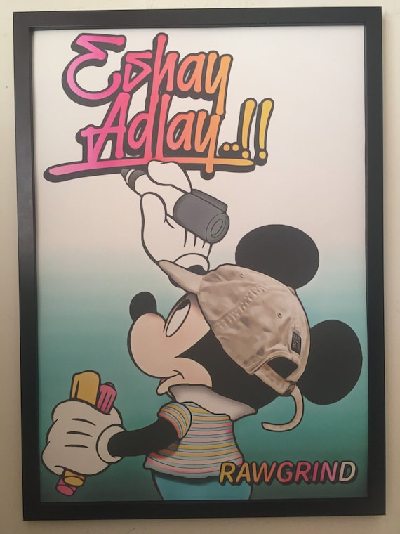 Rawgrind: Subculture Prologue 'eshay Adlay' A2 Print Denmark