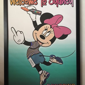 Rawgrind: Subculture Epilogue &#39;Welcome To Sydney&#39; A2 print