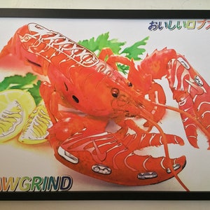 Rawgrind x Nike TN &#39;Lobster&#39; A2 Print