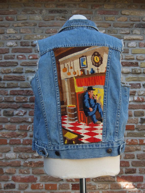 denim vest for sale