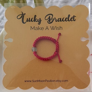 Aventurine Lucky Red String Shamballa Ring
